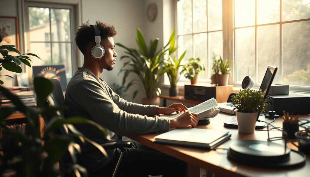 الموسيقى كمحفز للإنتاجية